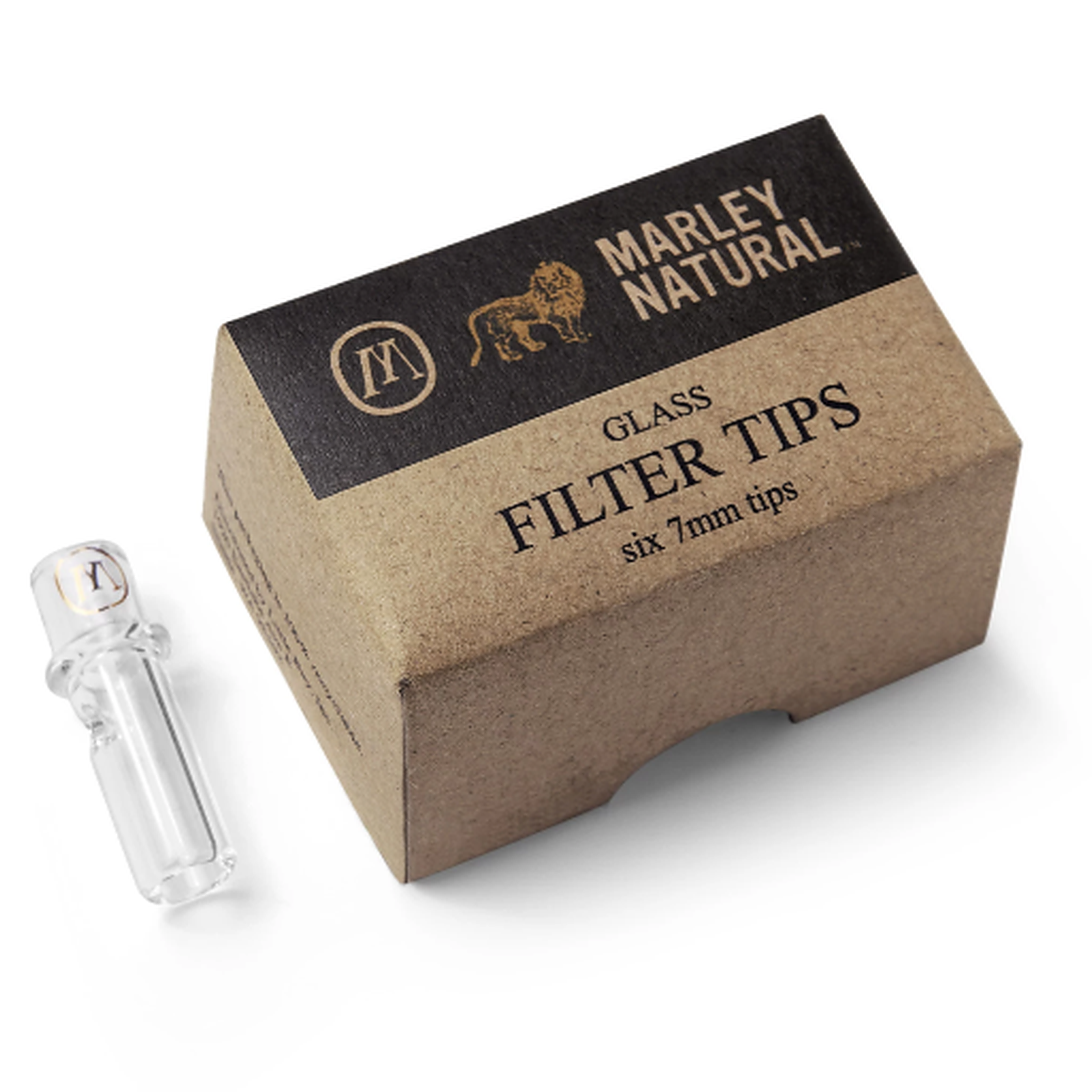 Black Glass Filters 6 pack 7mm Leafly